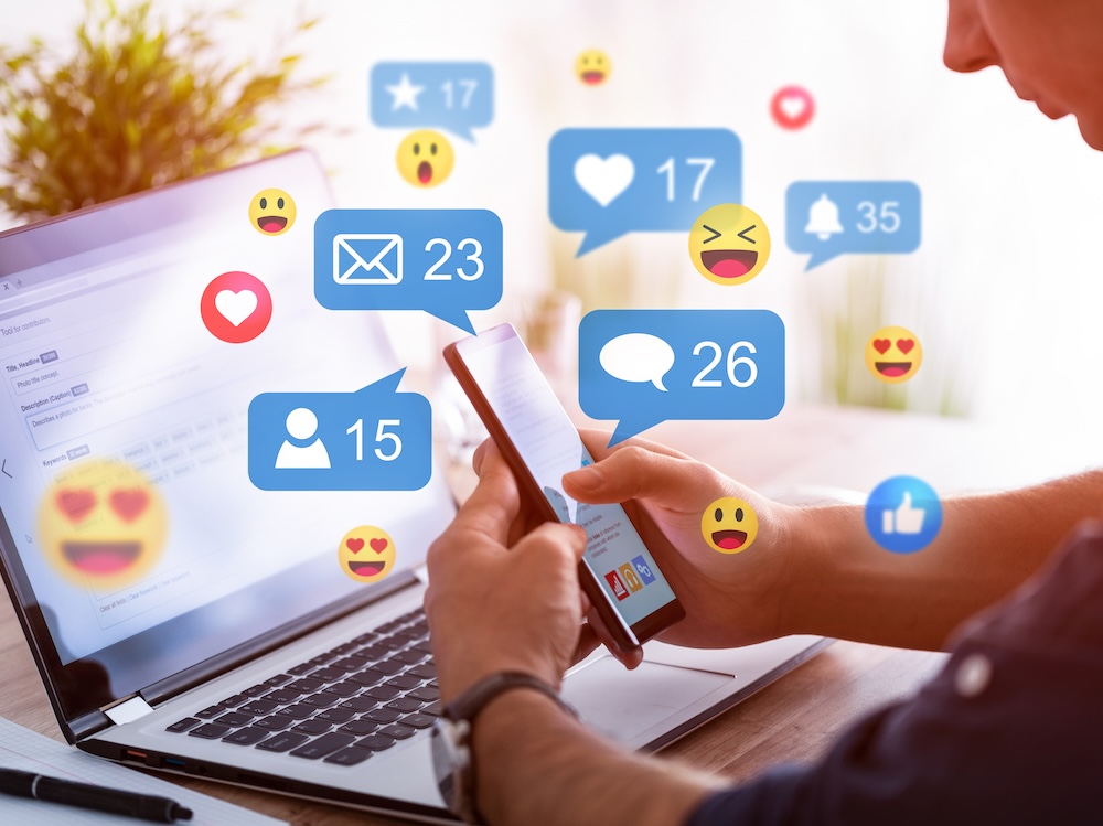 Social media concept.